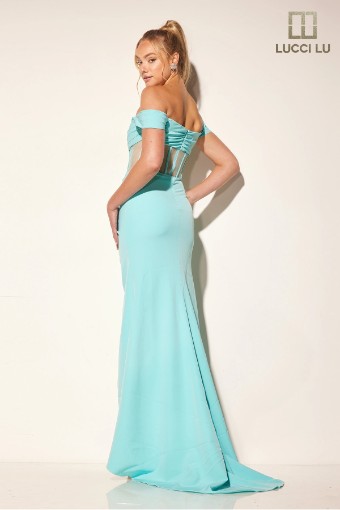 Lucci Lu Style #1361 $1 Aqua thumbnail