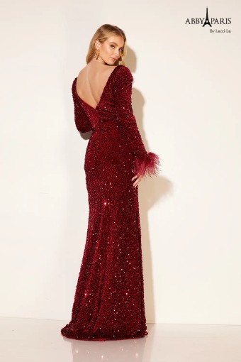 Abby Paris Style #90227 $2 Burgundy thumbnail