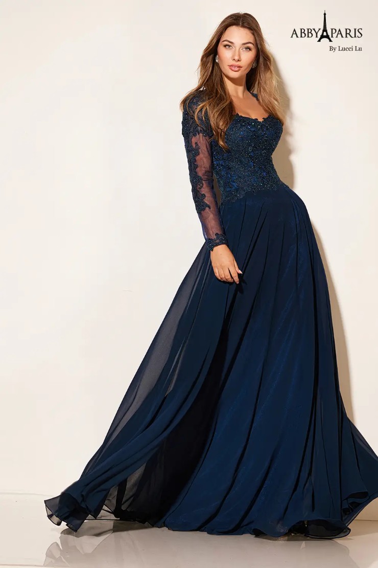 Abby Paris Style #96044W #2 Navy picture