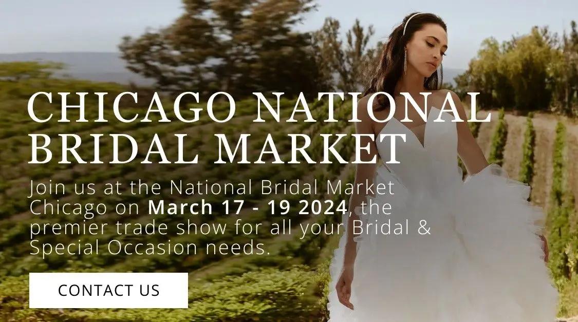 Chicago National Bridal Market event banner desktop