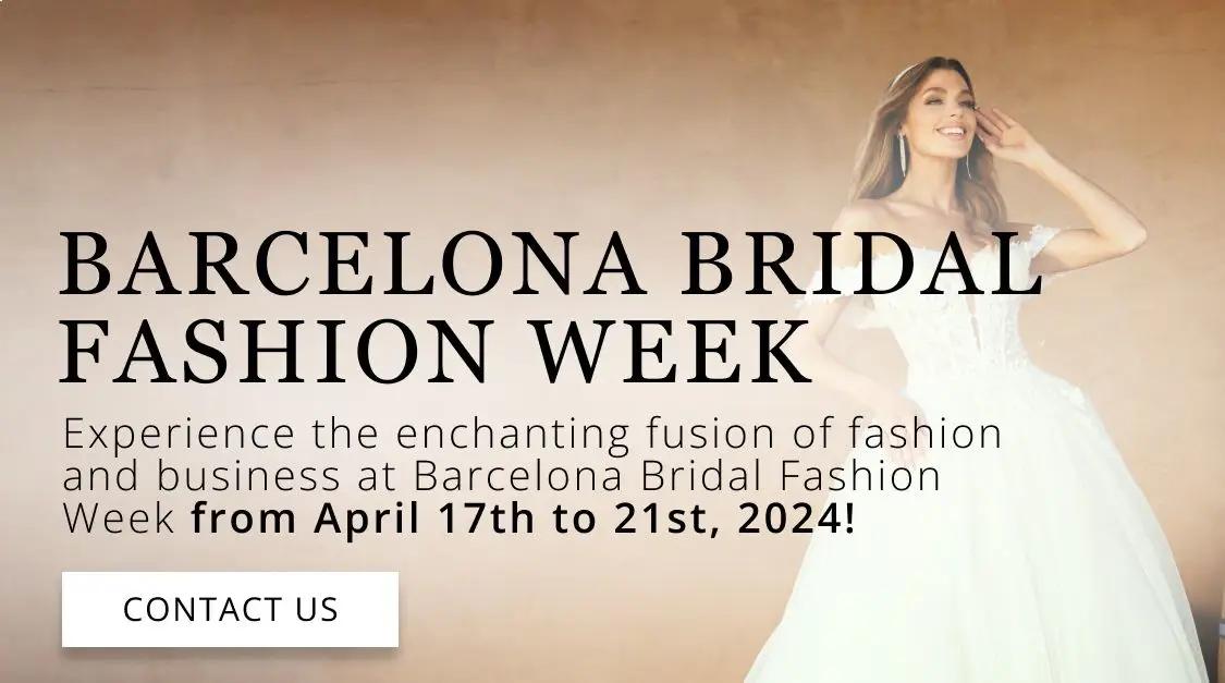 Barcelona Bridal Fashion Week event banner desktop