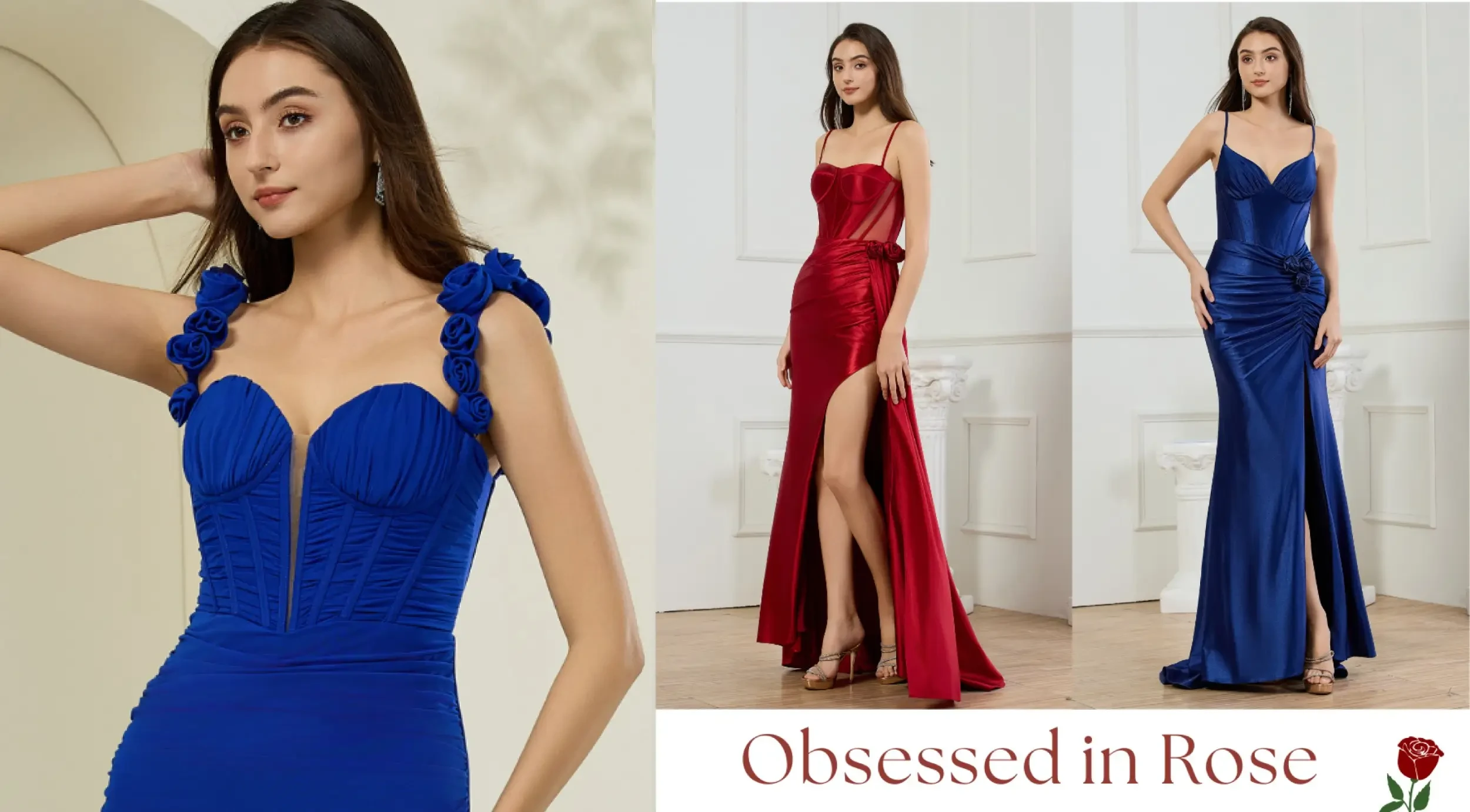 Obsessed in Rose Desktop Banner