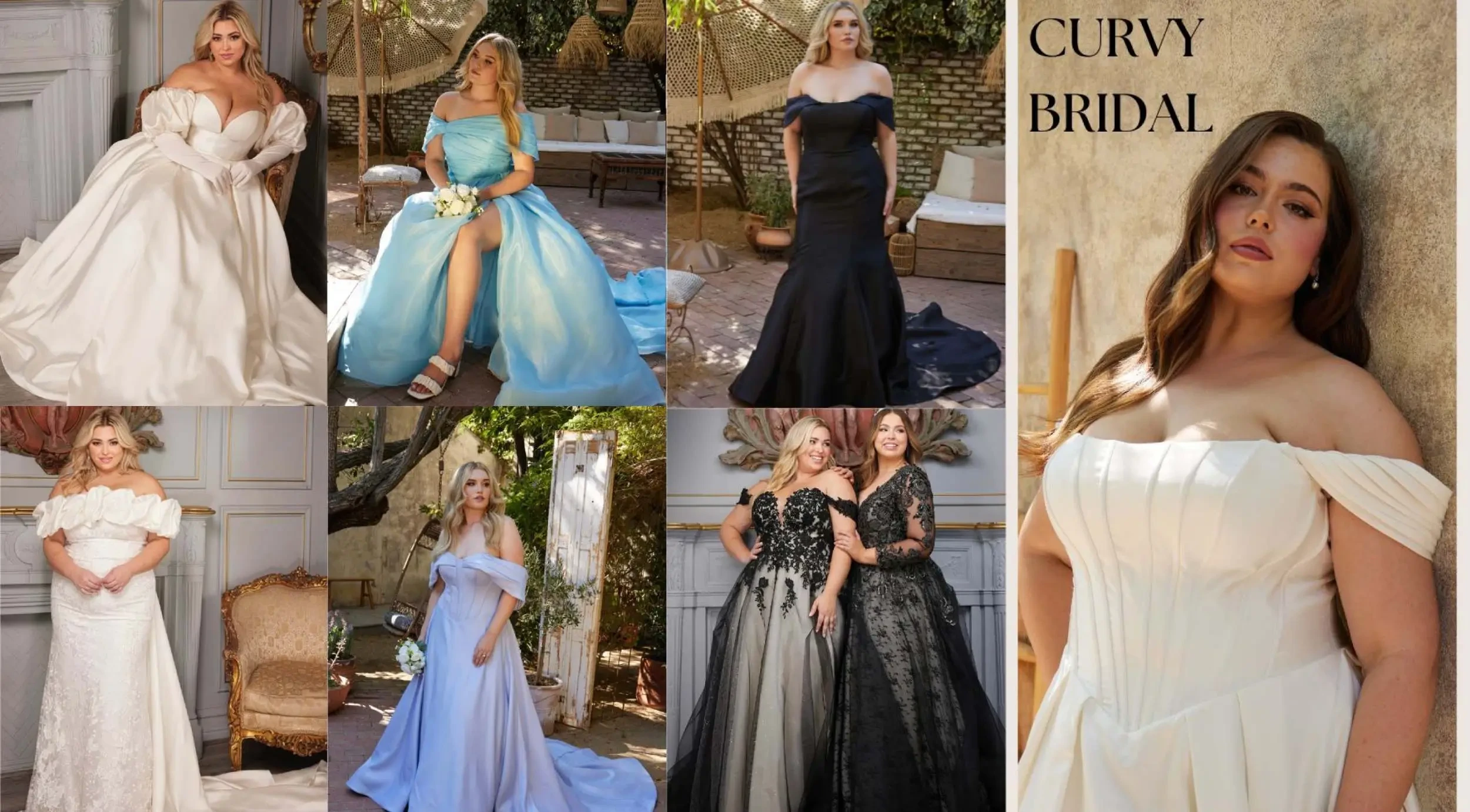 Curvy Bridal Desktop Banner